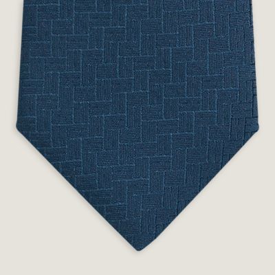H織りタイ 《ファソネ H》 24 7 cm | Hermès - エルメス-公式サイト